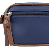 Navy/Tan - Pill Pouch