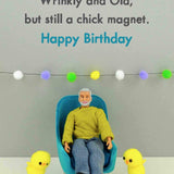Chick Magnet - Birthday Card