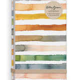 Stripes Top Bound Notepad