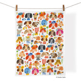 Dog Eared 100% Cotton Tea Towel