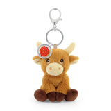 Keelco Bag Charm - Highland Cow -12cm