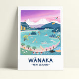 Wanaka in Pastel - Print A4