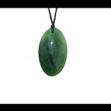 Greenstone - Oval Drop 50mm