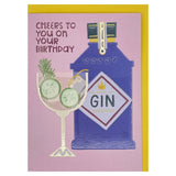 Cheers To You On Your Birthday - Birthday Card