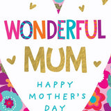 Wonderful Mum - Mother's Day Card