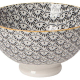 Dotted Scallop Stamped Bowl