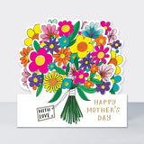 Happy Mother's Day Bouquet - Mother's Day Card