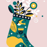 NZ Christmas Stocking - Christmas Card