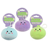 Bag Tag Clip Plush Dumpling Bun - 85mm