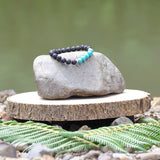 Turquoise Lava Stone Bracelet