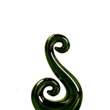 Ceramic Figure 8 Koru - Green 12.5cm