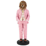 Lion In Pink Suit - 45.5cm