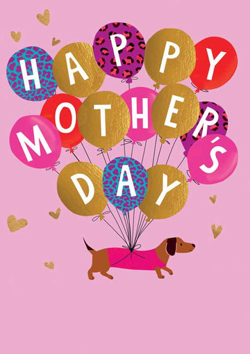 Dachshund - Mother's Day Card