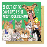 9 Out Of 10 - Birthday Card