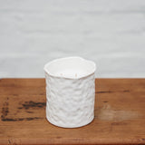 Large Coconut & Lime Candle - White Textured Jar