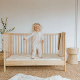 Organic Fitted Cot Sheet - Kanuka