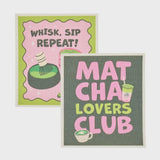 Swedish Style Dish Cloths S/2 - Matcha
