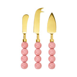 Orb Cheese Knifes - Light Pink