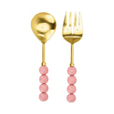 Orb Salad Server - Light Pink
