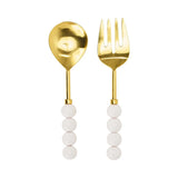 Orb salad Server - White
