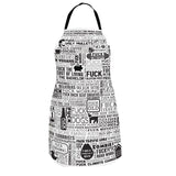 F Word Apron - Black/White