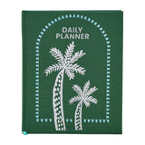 Journal - Daily Planner - Palm Tree Embroidered