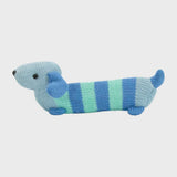 Rattle Knit - Dachshund Blue
