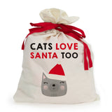 Santa Sack - Cats Love Santa