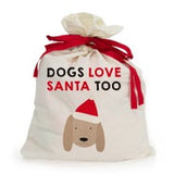 Santa Sack - Dogs Love Santa