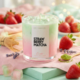 Strawberry Matcha - Ahi Candle