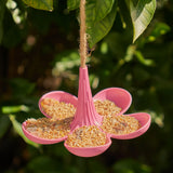 Bird Feeder Bamboo - Pink