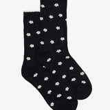 Mini White Flower Sock