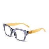 Readers - Austin - Grey w/ Wooden Arms - 2