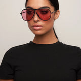 Otra Sunnies - Ava - Black/ Pink