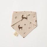 Organic Muslin Bib - Woodlands