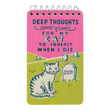 Spiral Notebook - Deep Thoughts