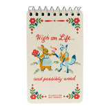 Spiral Notebooks - High on Life