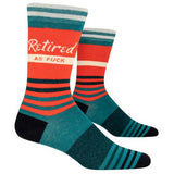 Men's Socks - Retired As Fuck