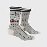 Men's Socks -I'll be in the Garage
