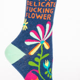 Women's Socks - Delicate Fucking Flower