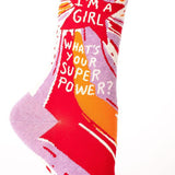 Women's Socks - Superpower