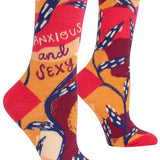 Women's Socks - Anxious And Sexy