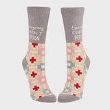 Women's Socks - Emergency Contact