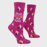 Women's Socks - Resting My Eyes