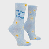 Women's Socks - My Best Behavior