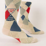 Men's Socks - Love Me A Good Poop