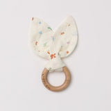 Organic Bunny Ears Teether - Birdsong