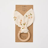 Organic Bunny Ears Teether - Daisy