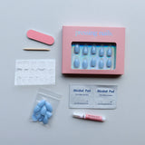 Pressing Nails - Sky Extra Short (gel)
