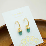 Balance Intention Hoops - Gold